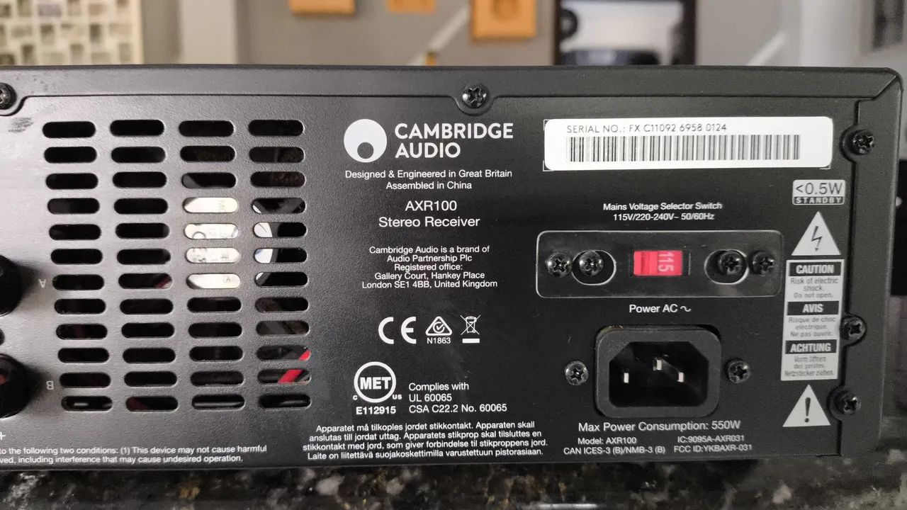 RECEIVER CAMBRIDGE AXR100 - Foto 4