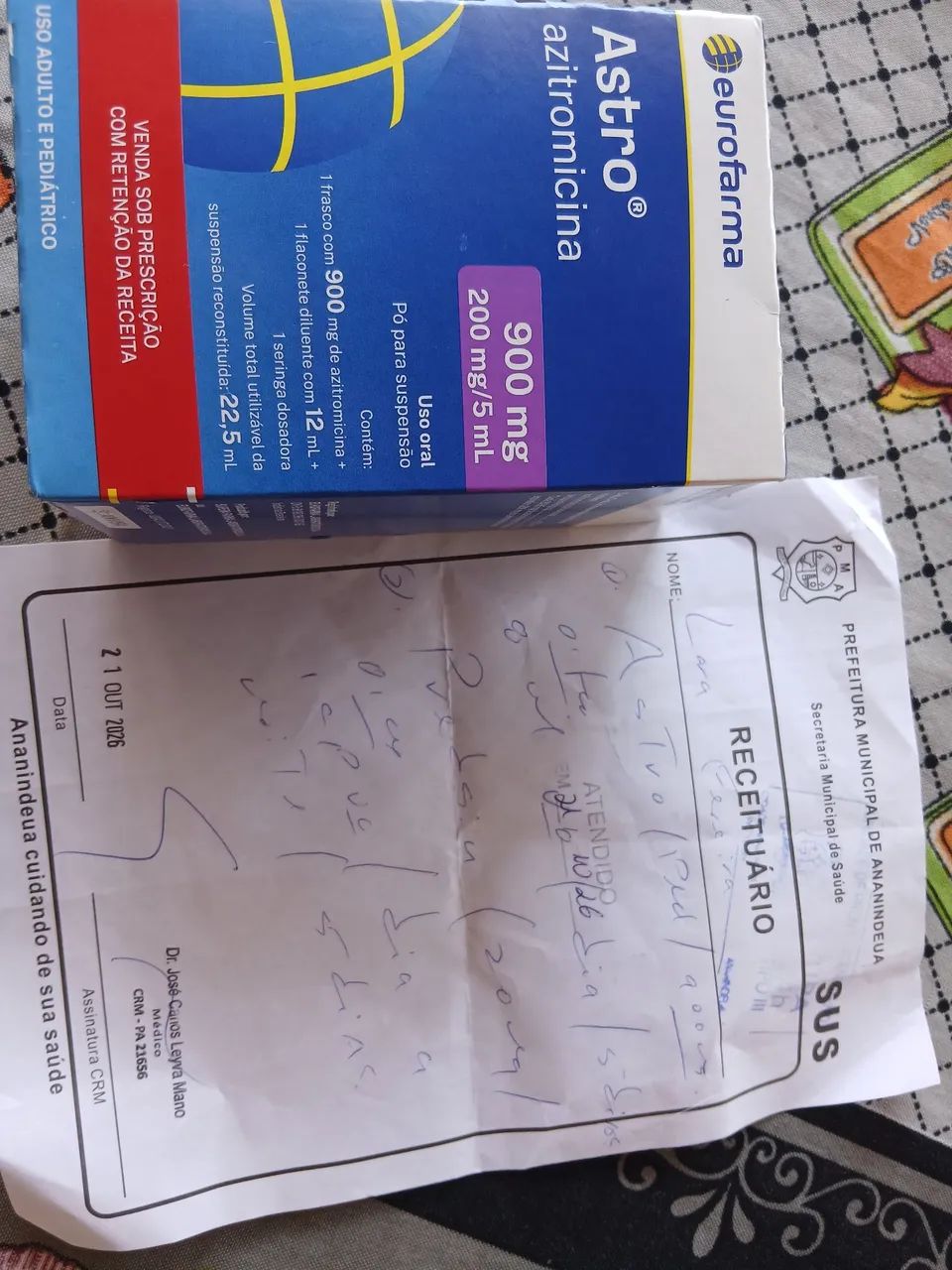 Vendo 1 caixa azitromicina  - Foto 4