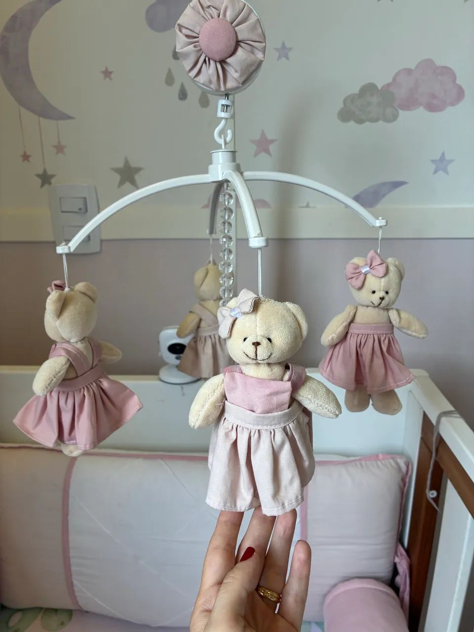 Berço mini Cama - Opcional kit berço menina  - Foto 5