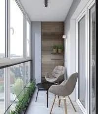 Varanda nova no quarto