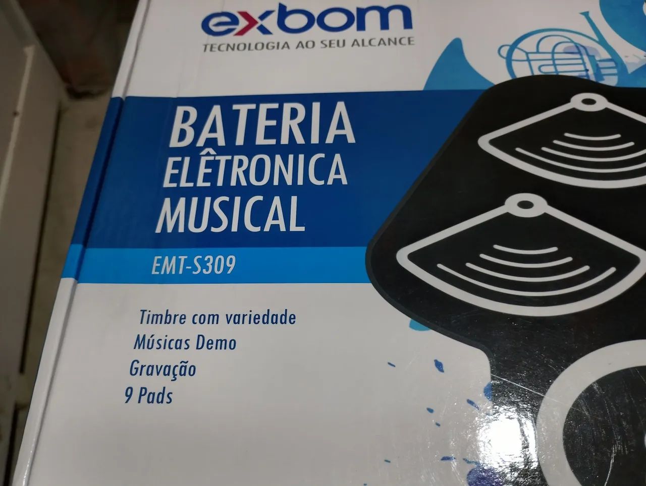 Vende-se bateria eletrônica musical