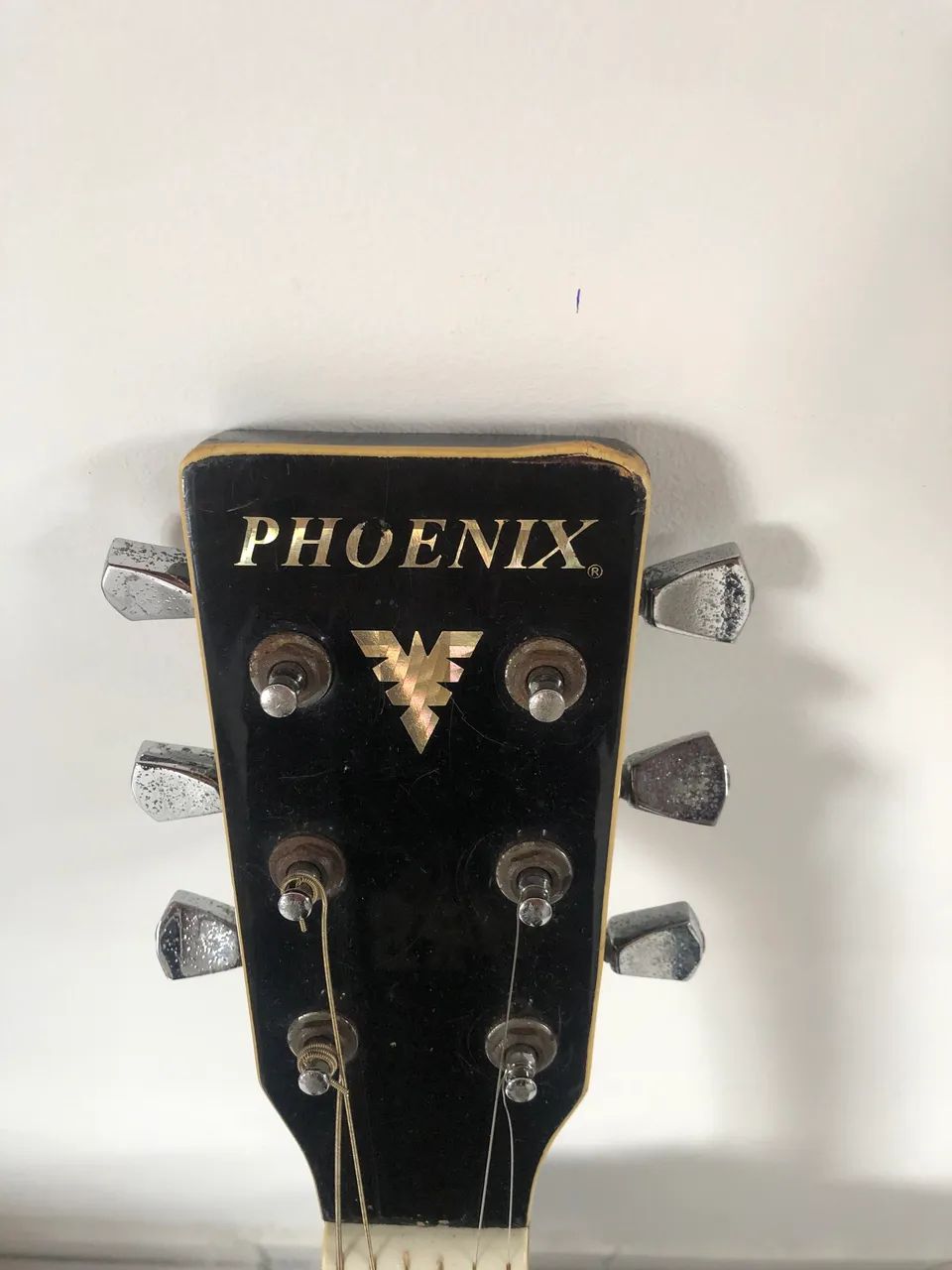 Violão phoenix elétrico + capa - Foto 4