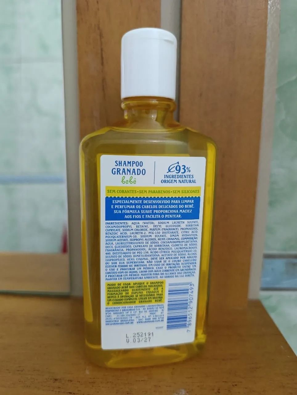 Shampoo Granado Tradicional Glicerina  - Foto 2