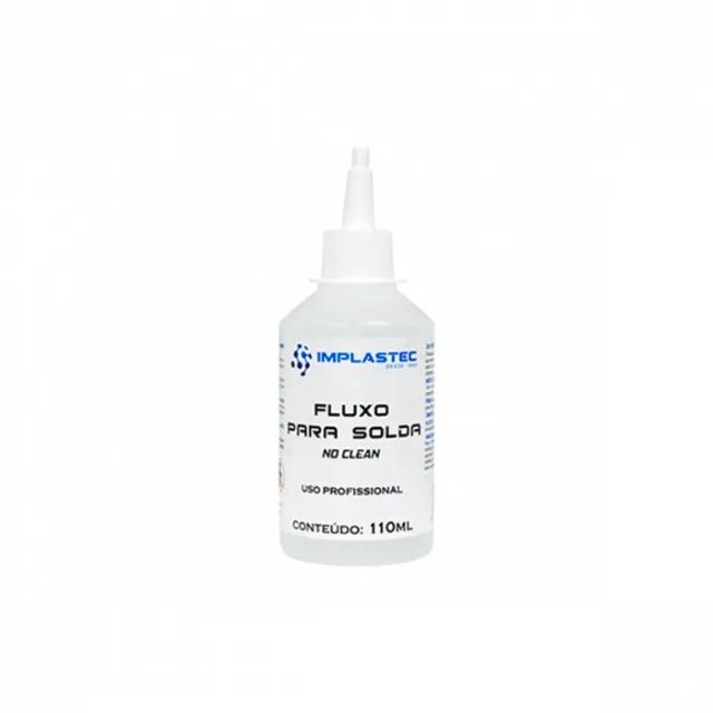 Fluxo para Solda no Clean Frasco 110ml Implastec *ENTREGA GRÁTIS* - Foto 2