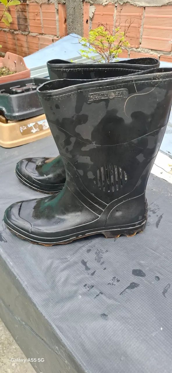 Bota pega forte de borracha  - Foto 2