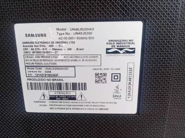 TV Samsung 40 com display quebrado - Foto 4