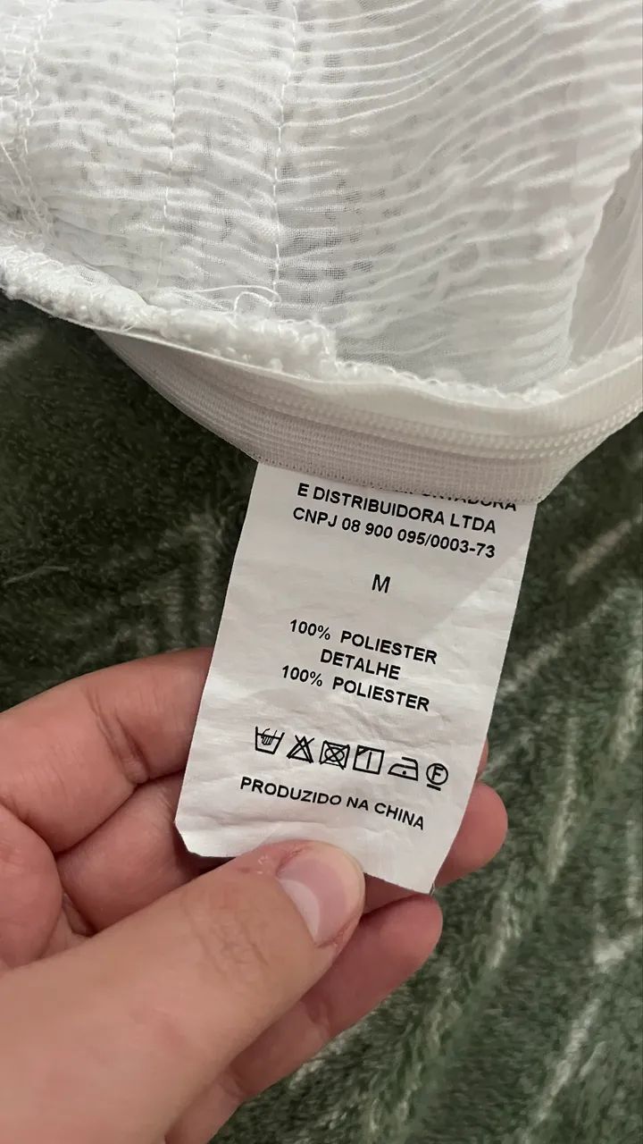 Blusa manga longa transparente  - Foto 4