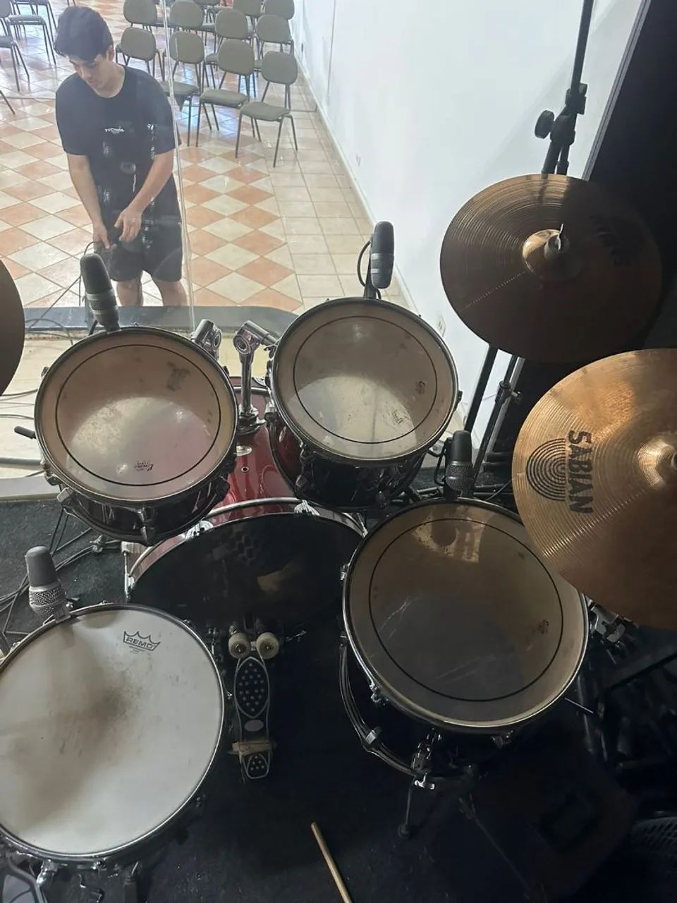 Bateria completa com ótima qualidade - Foto 2