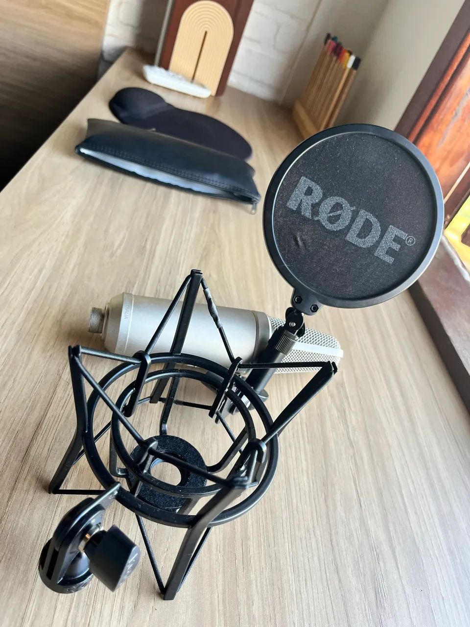 Microfone RØDE NT2-A original. (Foi usado só uma vez) - Foto 4