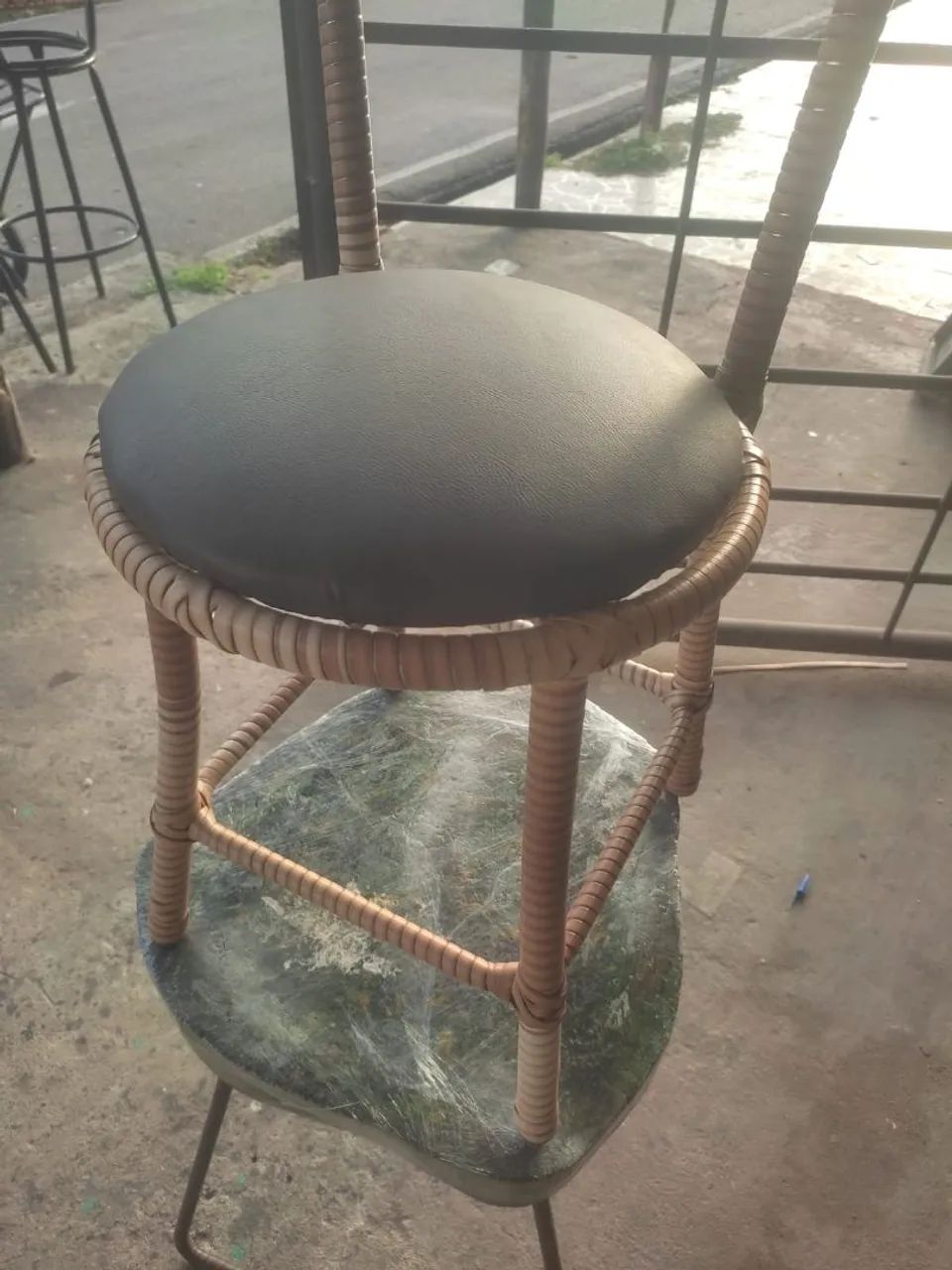 Banqueta confortável 