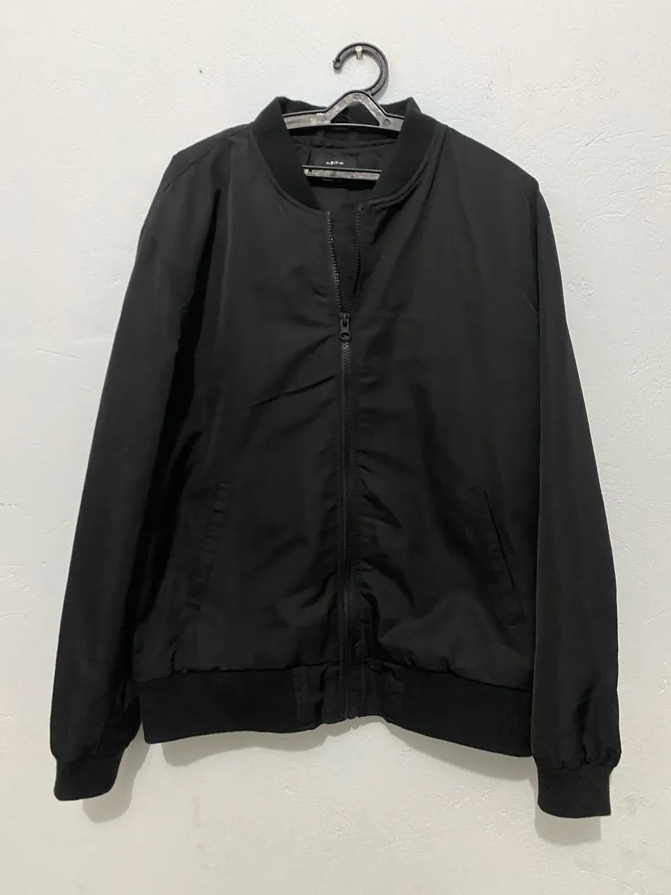 Jaqueta bomber bluesteel preta
