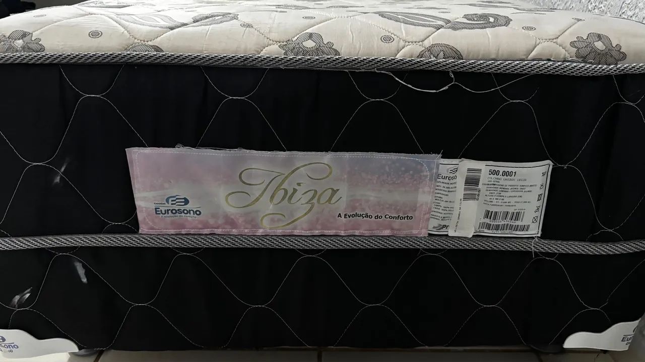 cama solteiro box de molas  - Foto 3