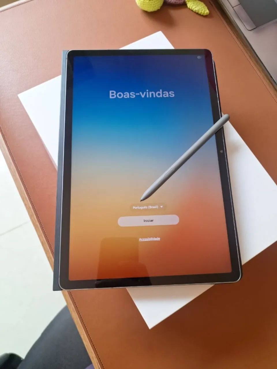 Tablet Samsung S9 FE+ Plus (Tela grande de 12.4")