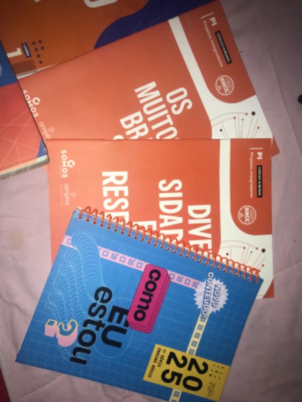 Livros 1 ano Somos Amplia 