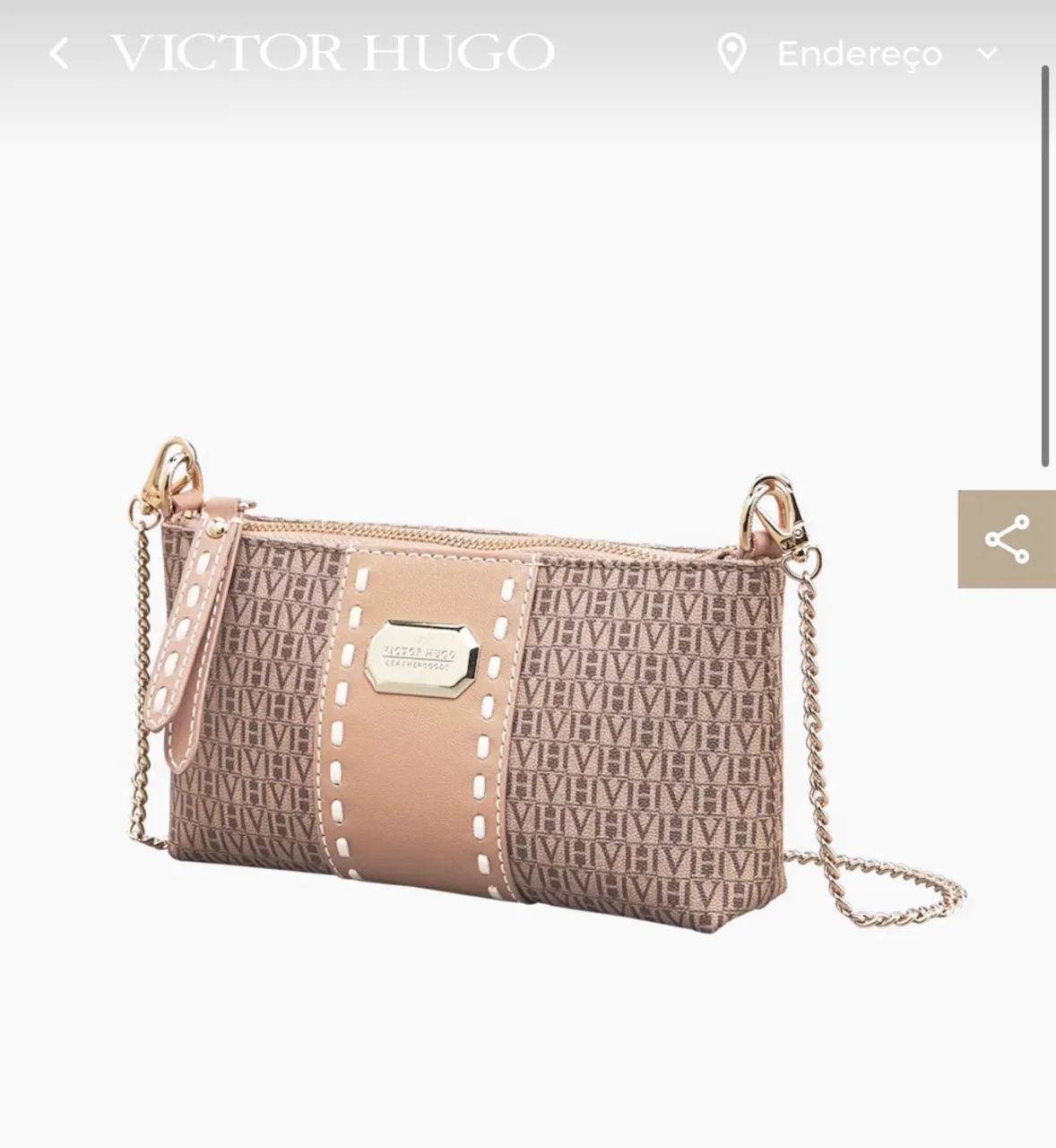 BOLSA VICTOR HUGO - NOVA! 