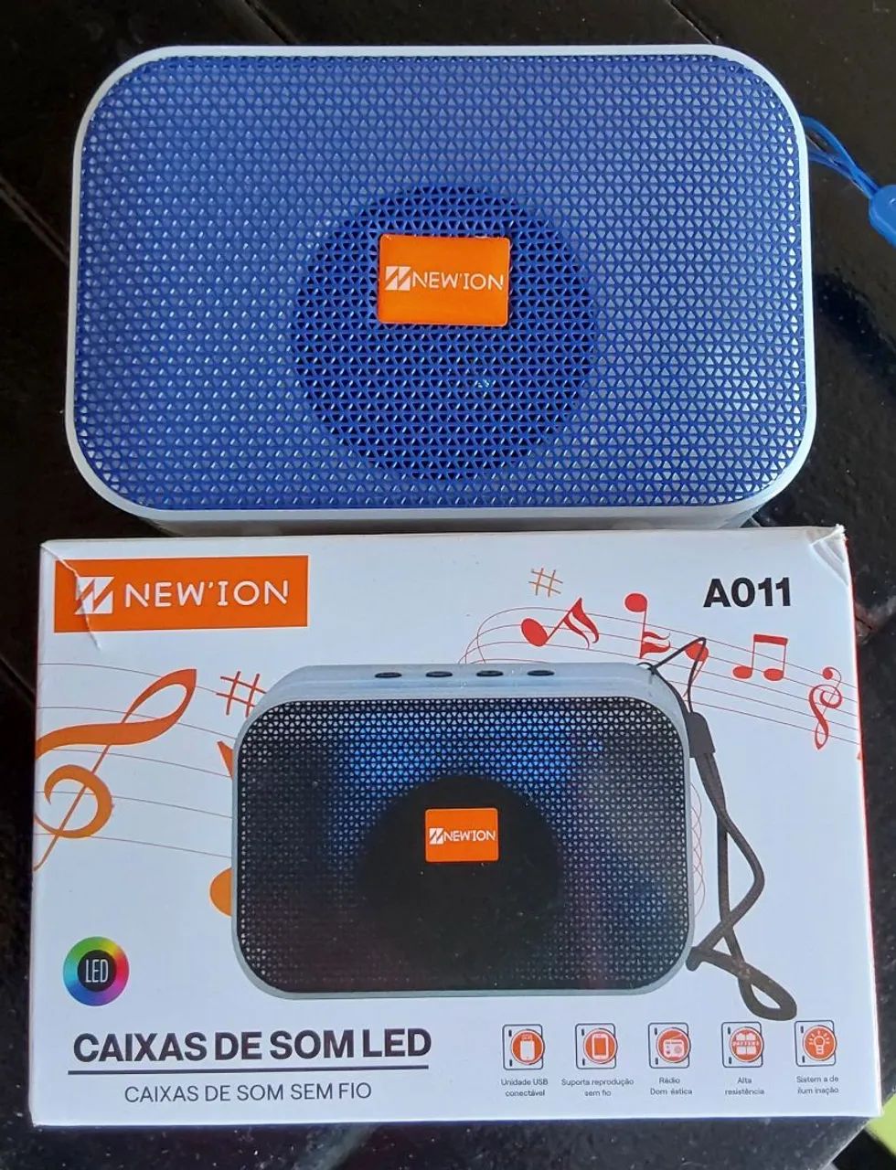 Caixa Som com led Bluetooth  - Foto 2