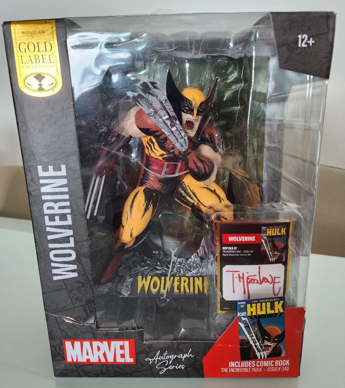 Wolverine 1/6 Mcfarlane Gold Label Estátua 