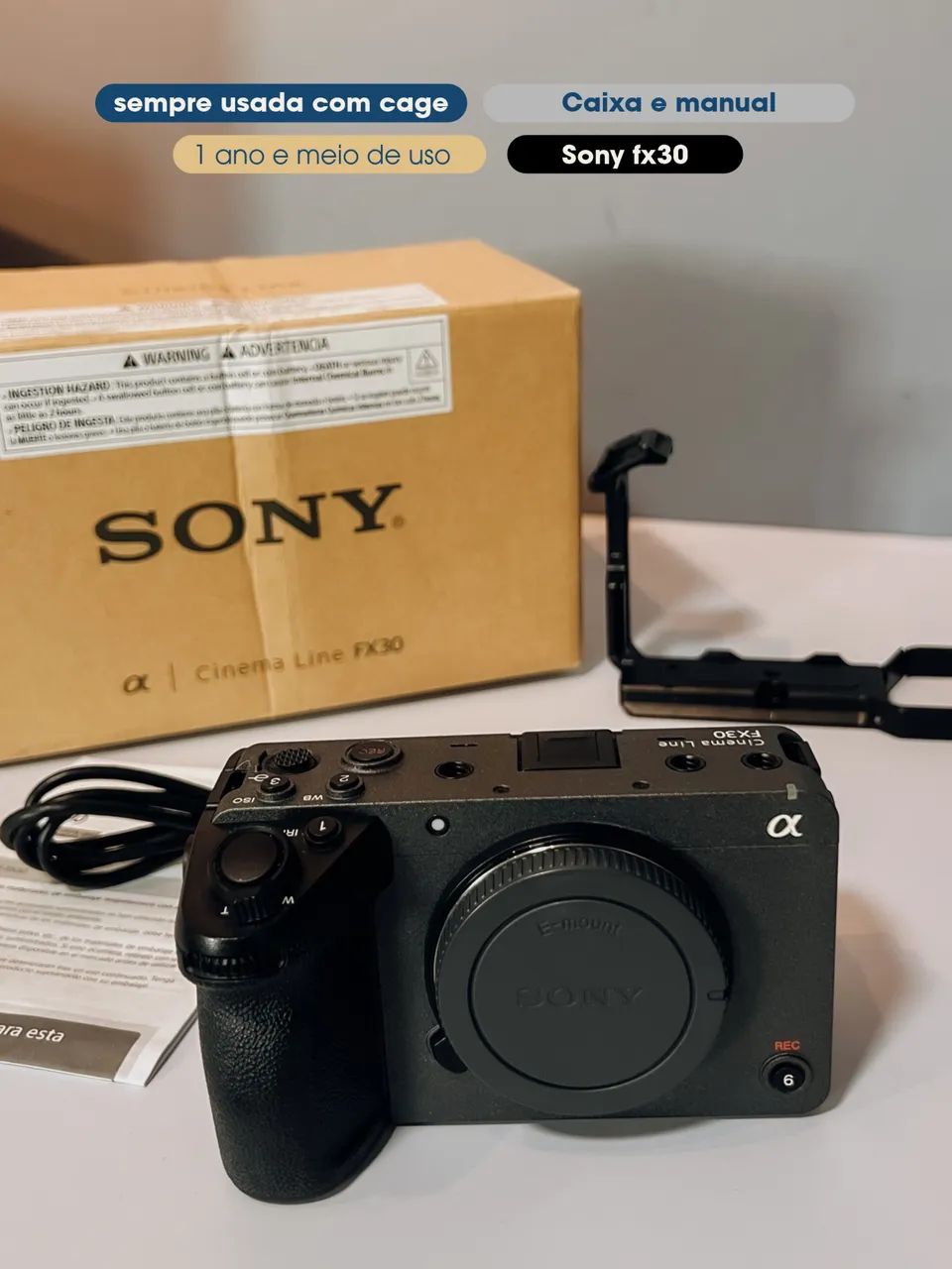 Câmera FX30