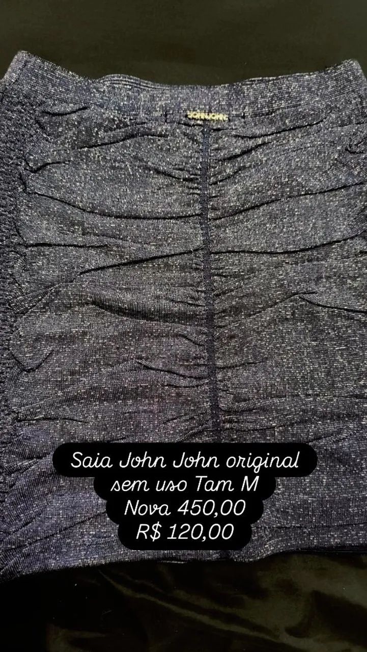 Saia Midi John John original sem uso