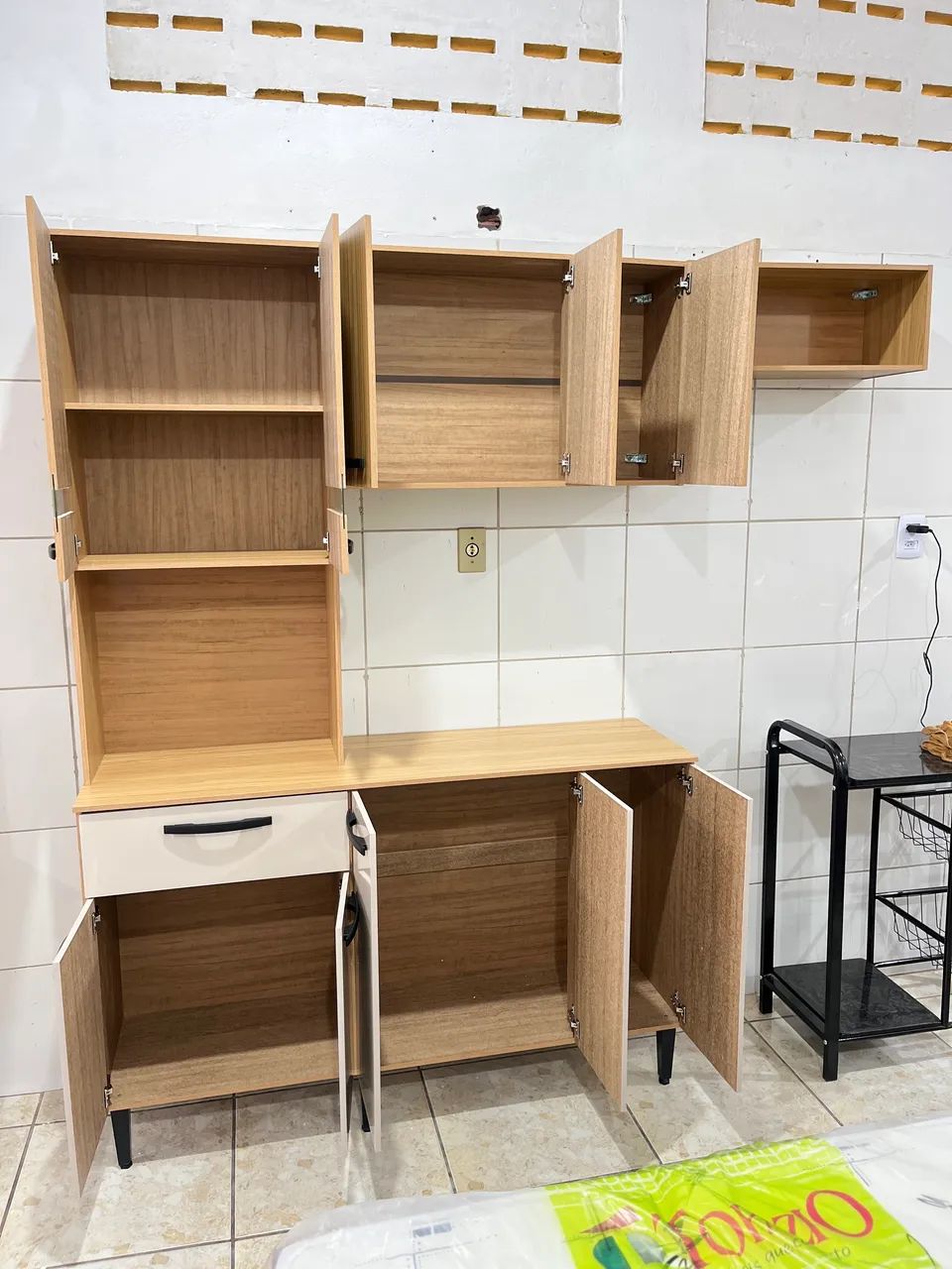 ARMÁRIO DE COZINHA 10 PORTAS COM BALCÃO - Foto 3