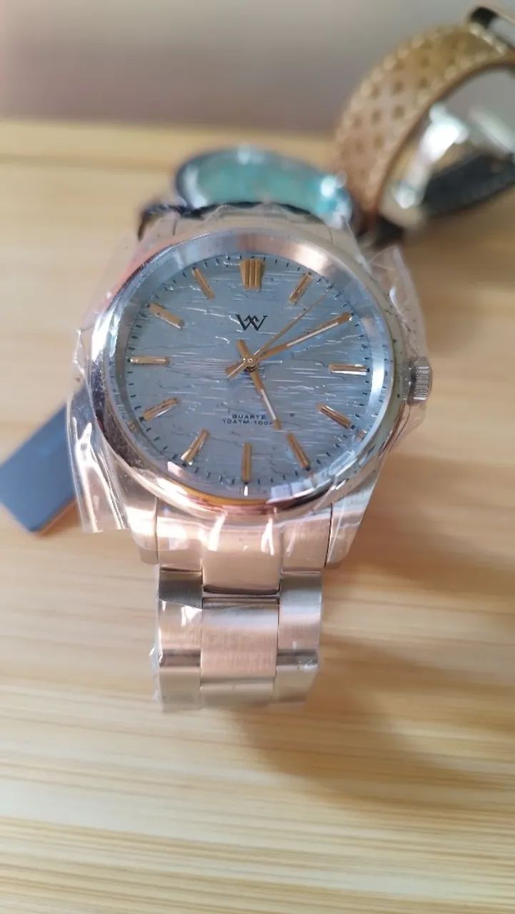 Relógio Clássico WM207. Movimento Seiko vh31 - Foto 4