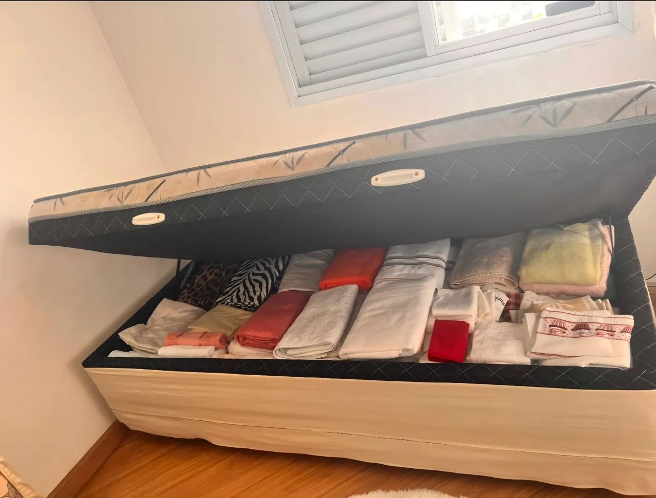 Cama de solteiro com cama auxiliar completa - Foto 3
