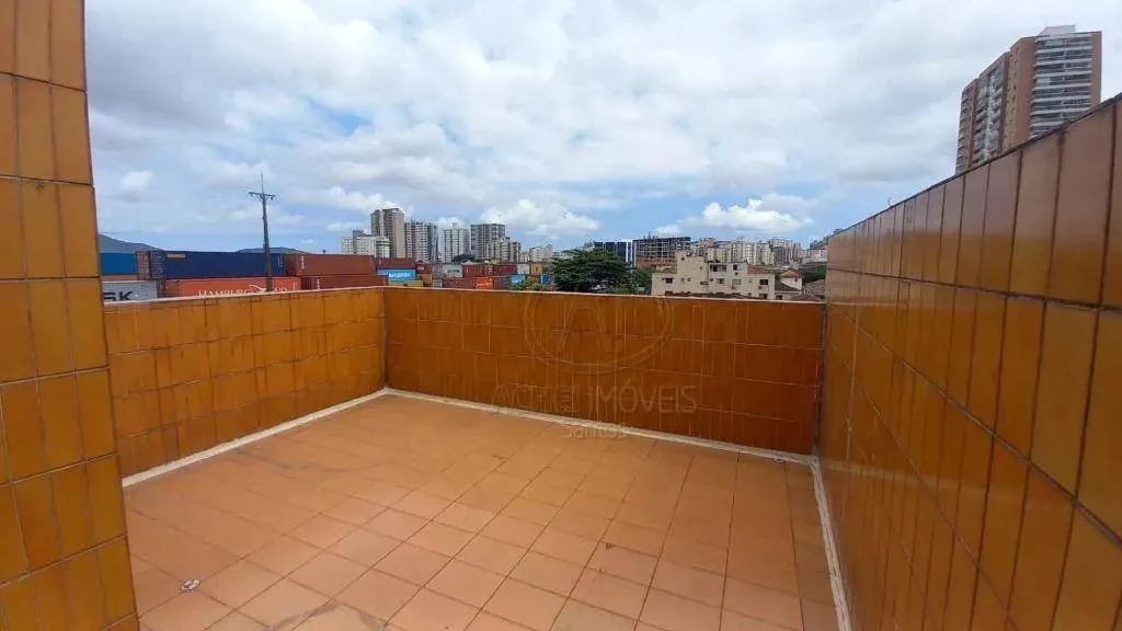 Cobertura para alugar, Macuco - Santos/SP
