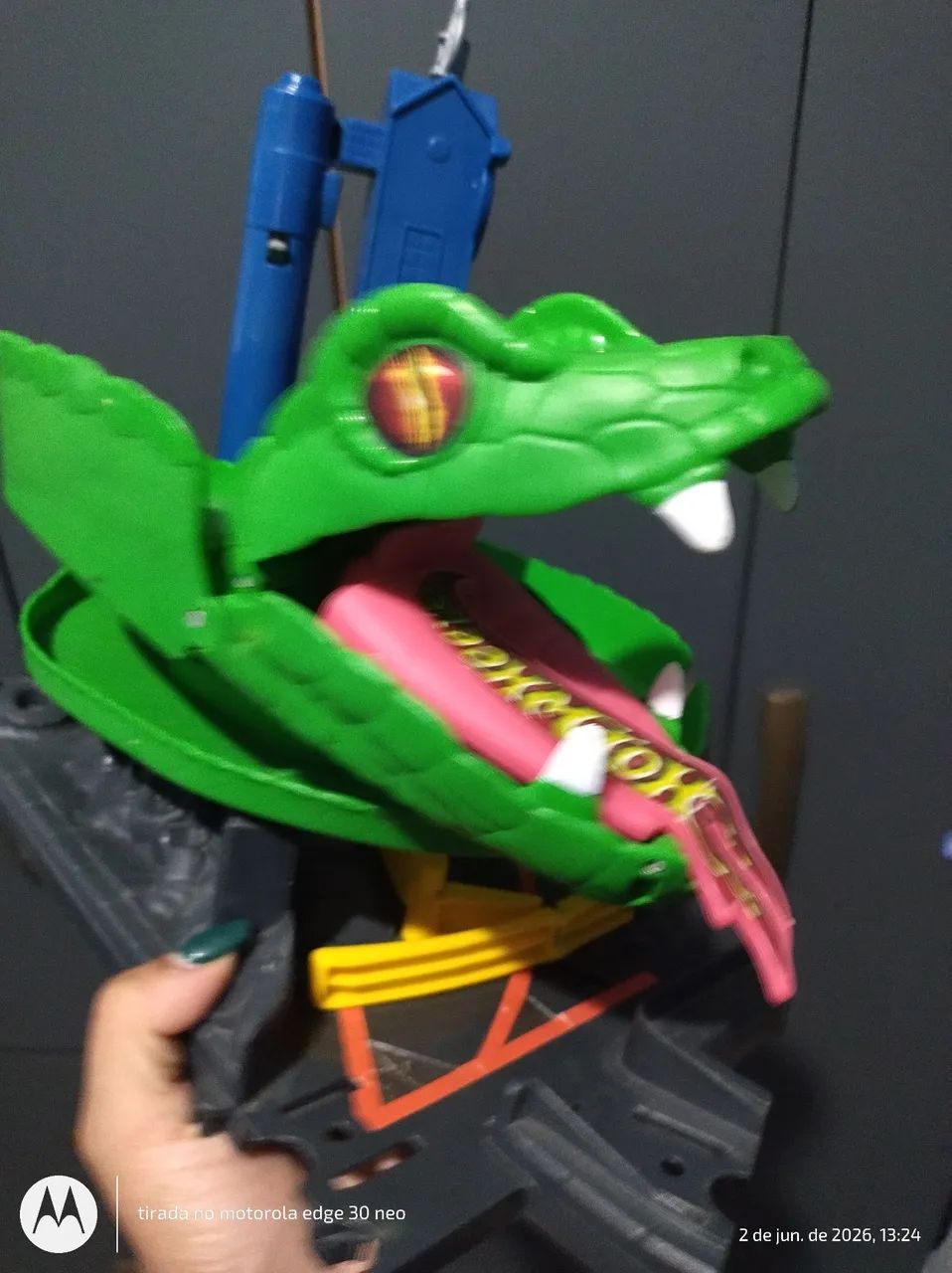 Pista hot Wheels ataque da cobra  - Foto 4