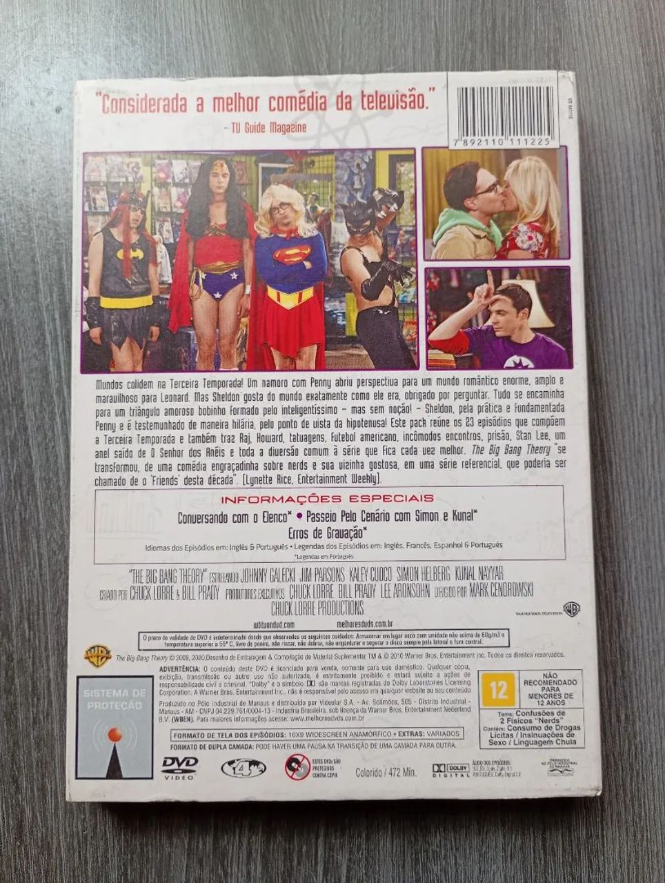 The Big Bang Theory box terceira temporada completa  - Foto 2