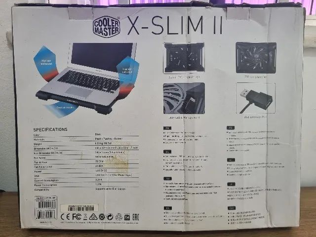 Base Cooler Notebook Coolermaster Notepal X-SLIM II - Foto 5