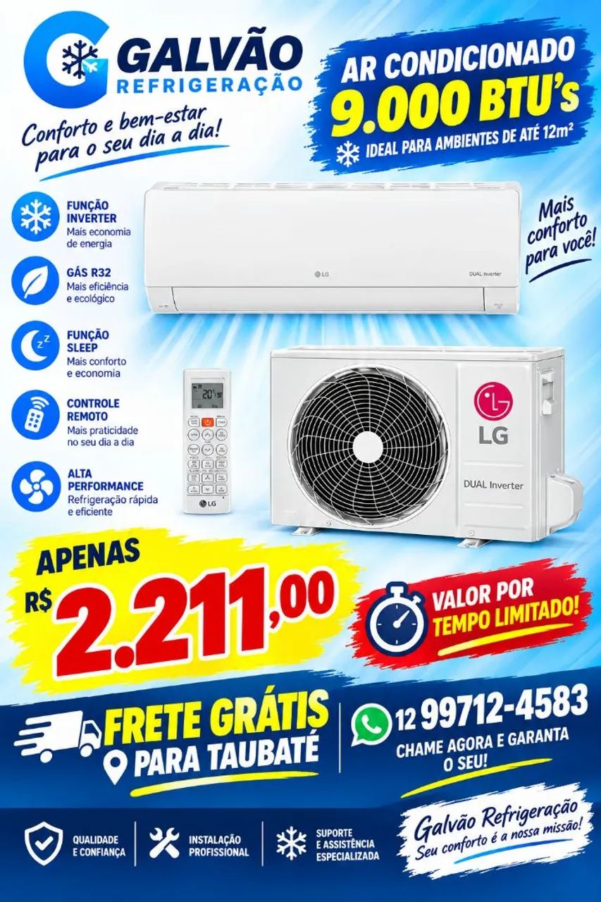 Ar condicionado Lg - Foto 2