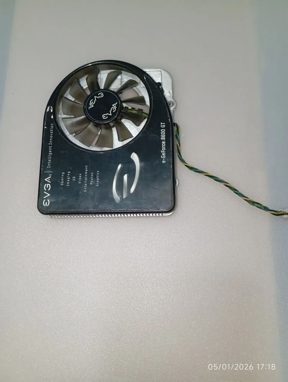 cooler/dissipador de calor para a placa de vídeo EVGA e-GeForce