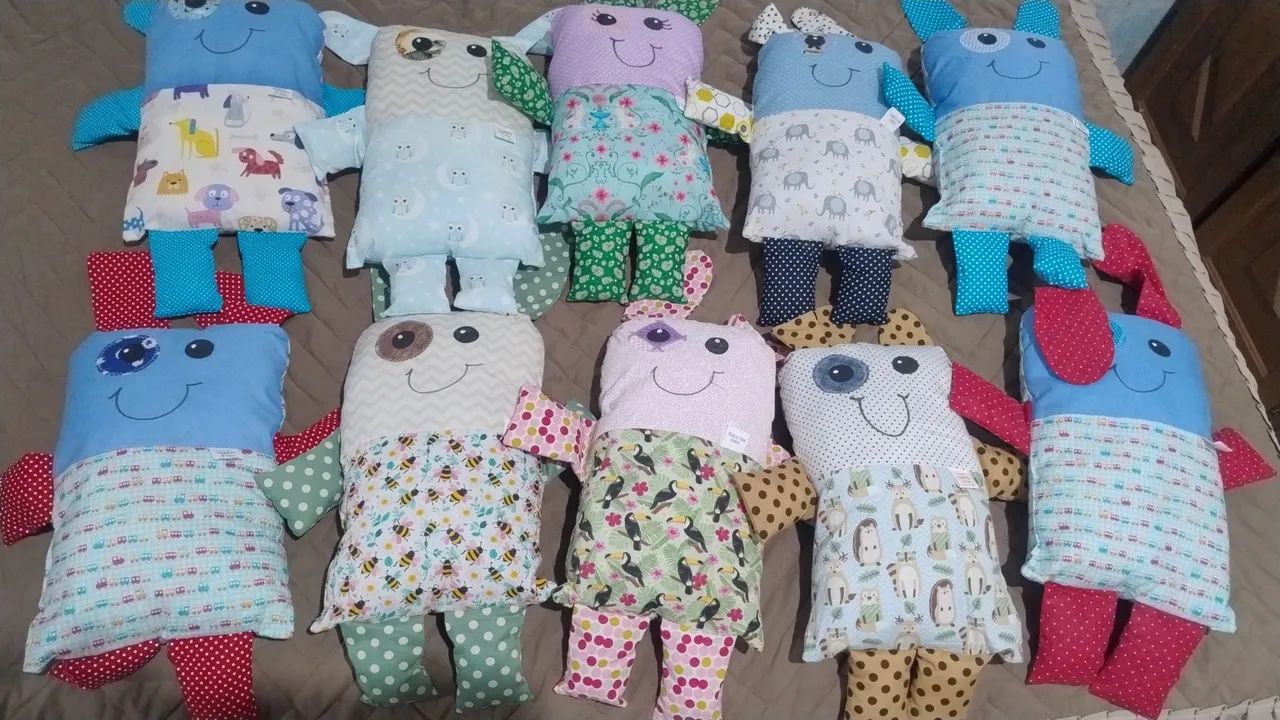 Naninhas do bem almofadas infantil 