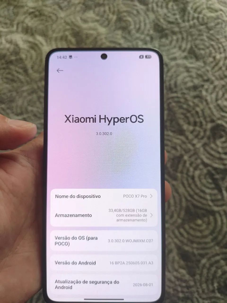 POCO X7 PRO 12 RAM 512GB - Foto 2