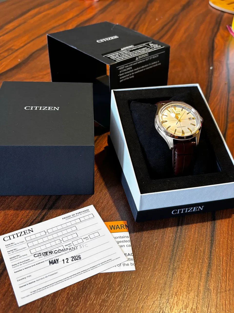Relógio CITIZEN C7 AUTOMÁTICO NH8393-05A / TZ21205S - NOVO
