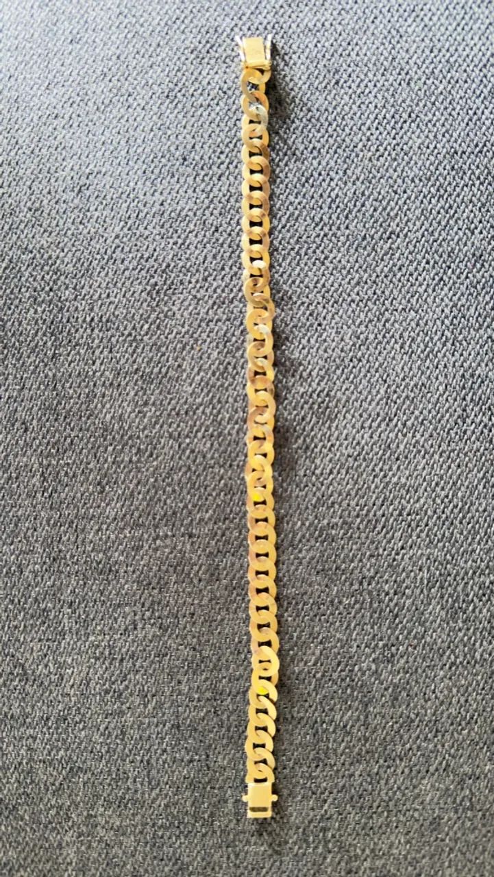 Pulseira de ouro 18k / 9 gramas  - Foto 3