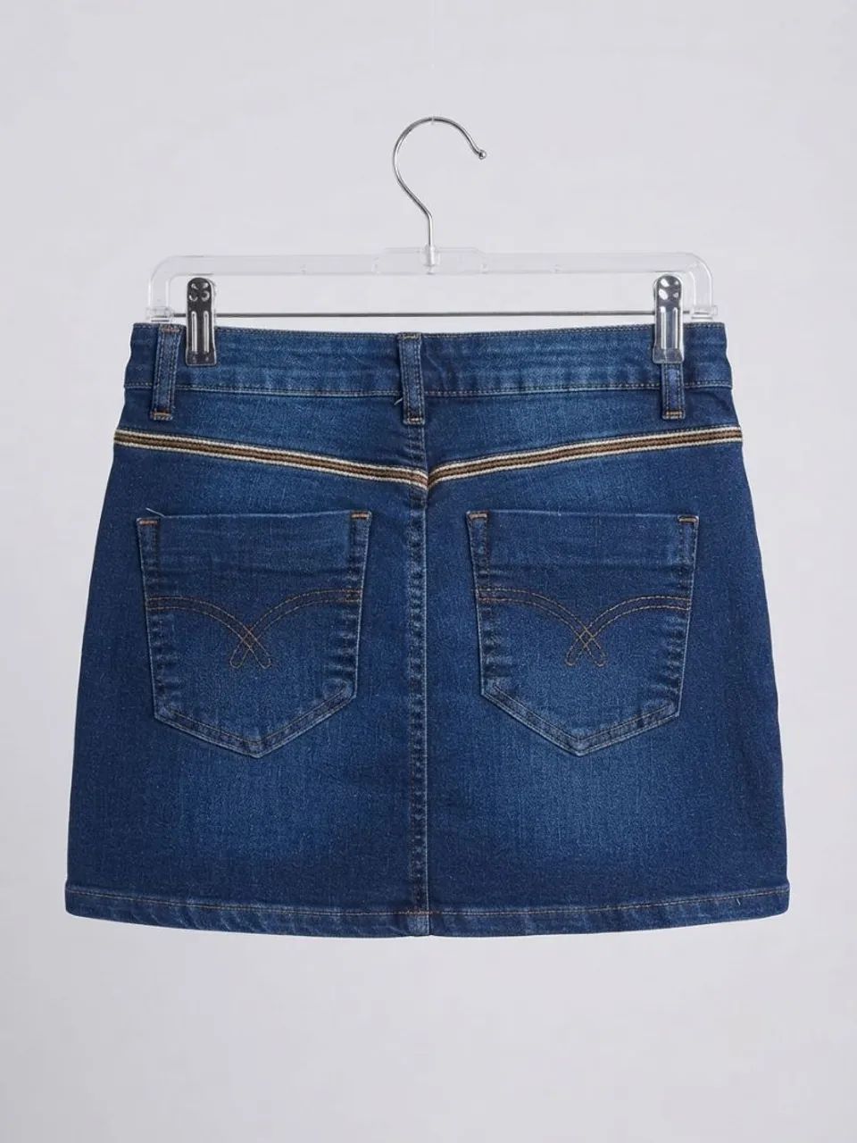 Mini saia jeans Pool - Foto 4