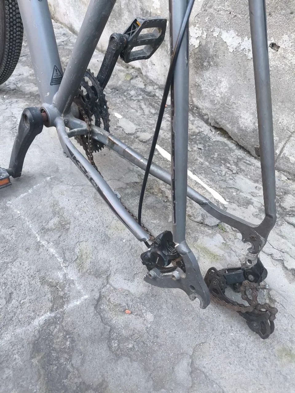 Quadro de bicicleta aro 29 barreado - Foto 2