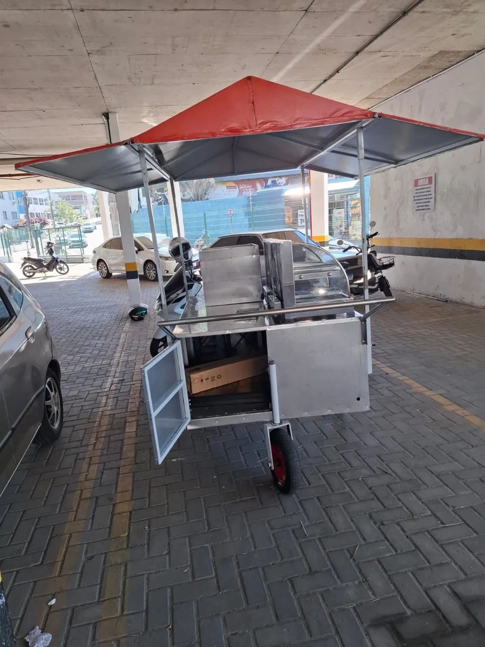 Carrinho venda alimento  - Foto 3