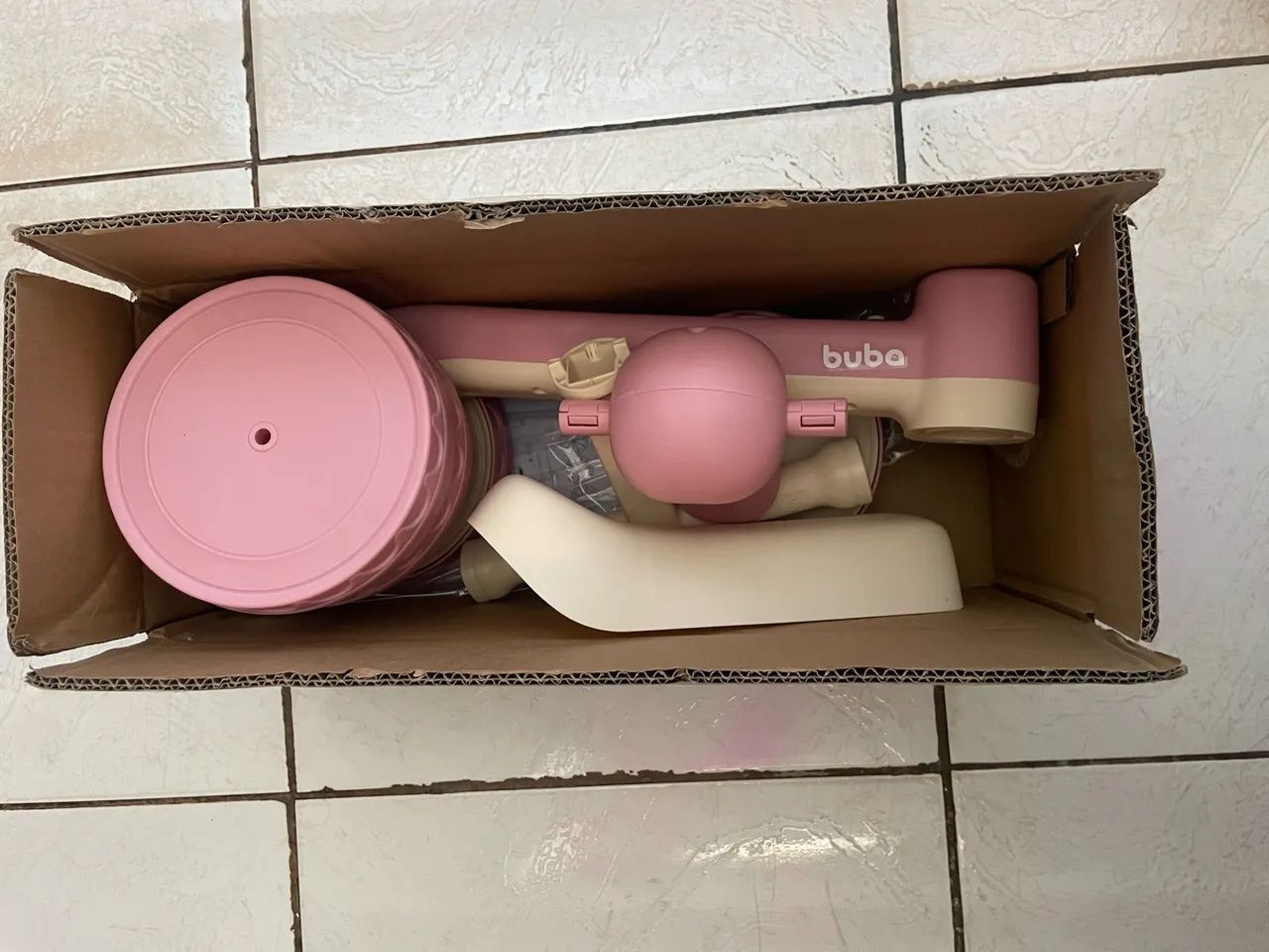 Buba; bicicleta de equilíbrio com som (rosa) - Foto 2