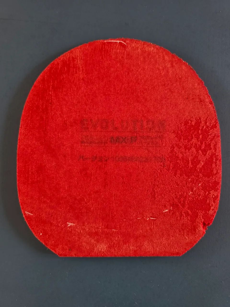 Borracha de tênis de mesa Tibhar Evolution MX-P (2.1-2.2 vermelha) - Foto 4