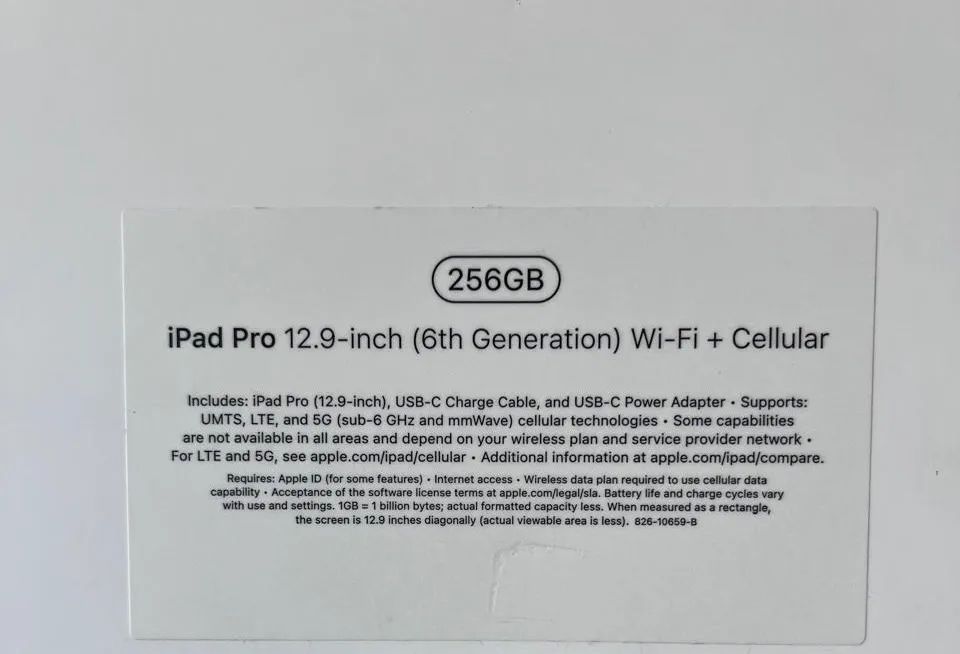 Nunca usado iPad 12.9 wifi-celular  - Foto 2