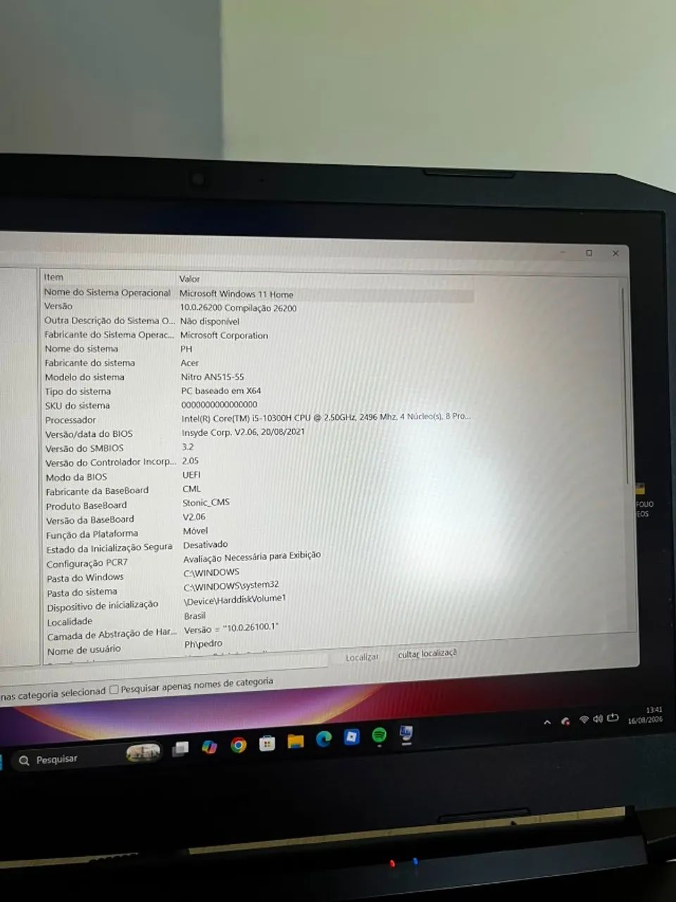 NOTEBOOK GAMER NITRO 5 - Foto 3