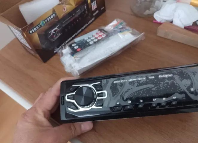 Som de carro rádio bluetooth USB 