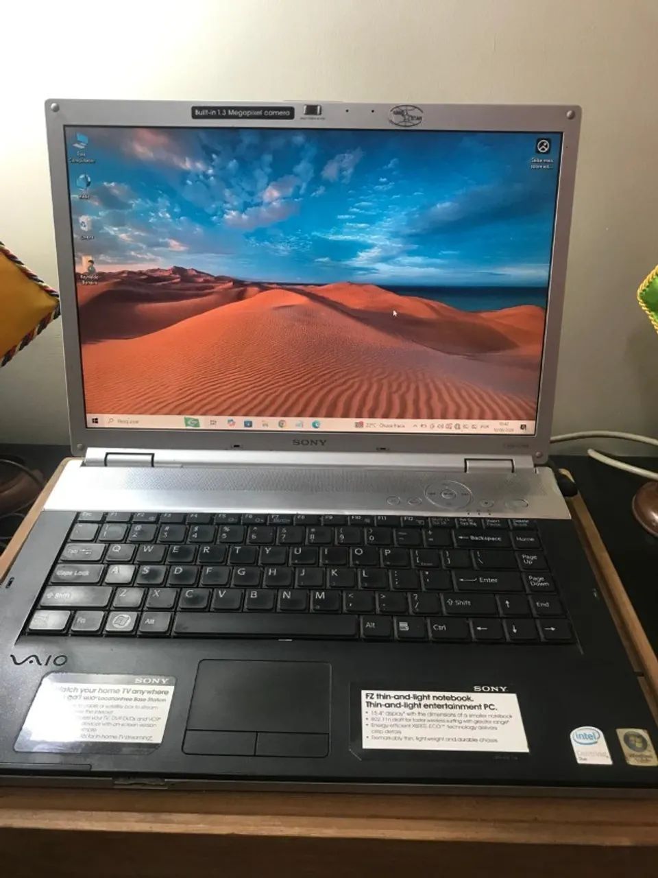 Notebook Sony VAIO VGN-FZ240E - Funcionando (Com Carregador)