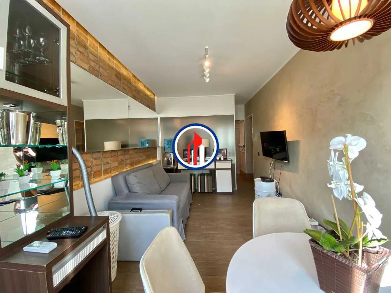 Apartamento 1 Quarto e sala - 36m² - Ipanema - Mobiliado