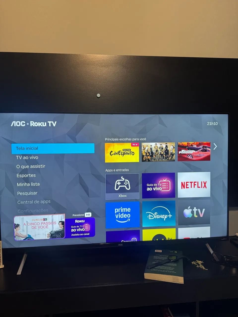 Vendo TV da marca Roku TV - Foto 2