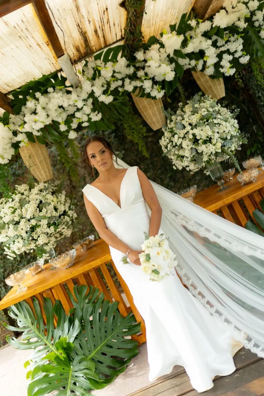 Vestido de Noiva e Daminhas  - Foto 4