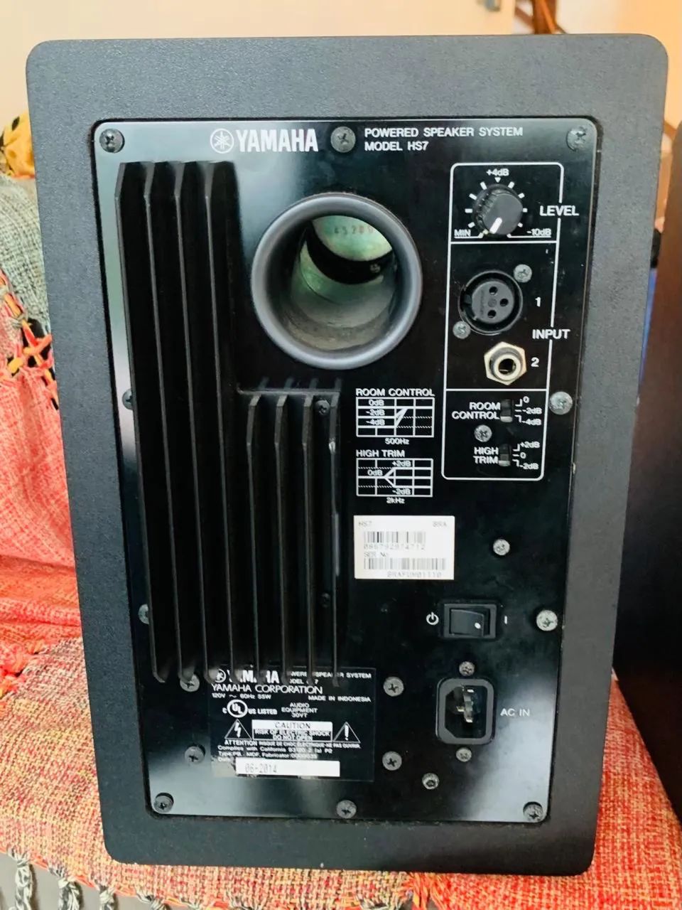 Par de monitores de áudio Yamaha HS-7 - Foto 4