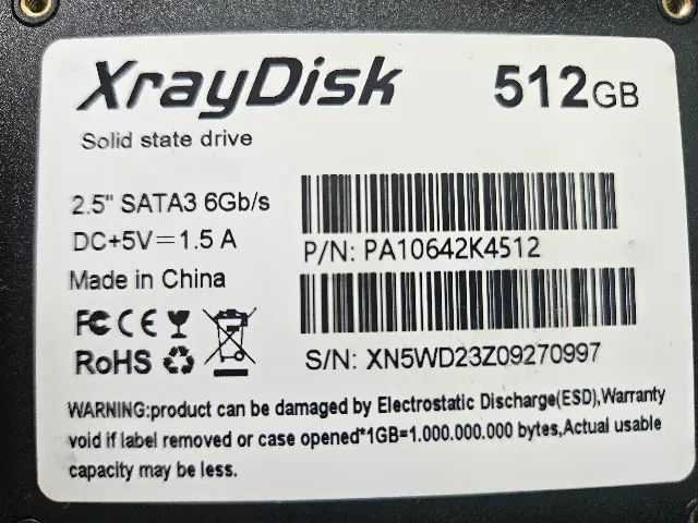 SSD XrayDisk 512GB - Foto 2